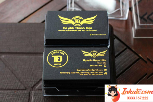 Thiết kế card visit.