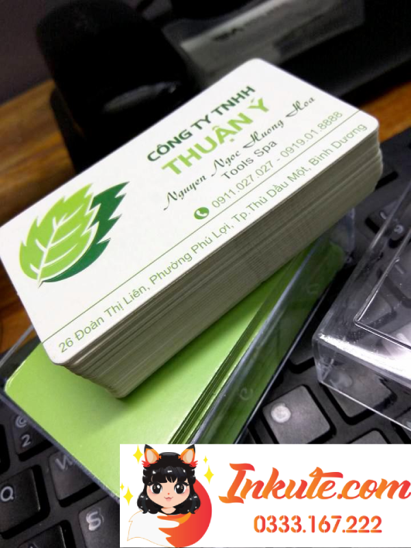 Thiết kế card visit.