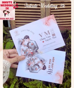 Alternative view of Thiệp Cưới, Báo Hỷ, Đám Hỏi - Đặt càng nhiều > giá càng rẻ 🌷 InKuteweeding 2k